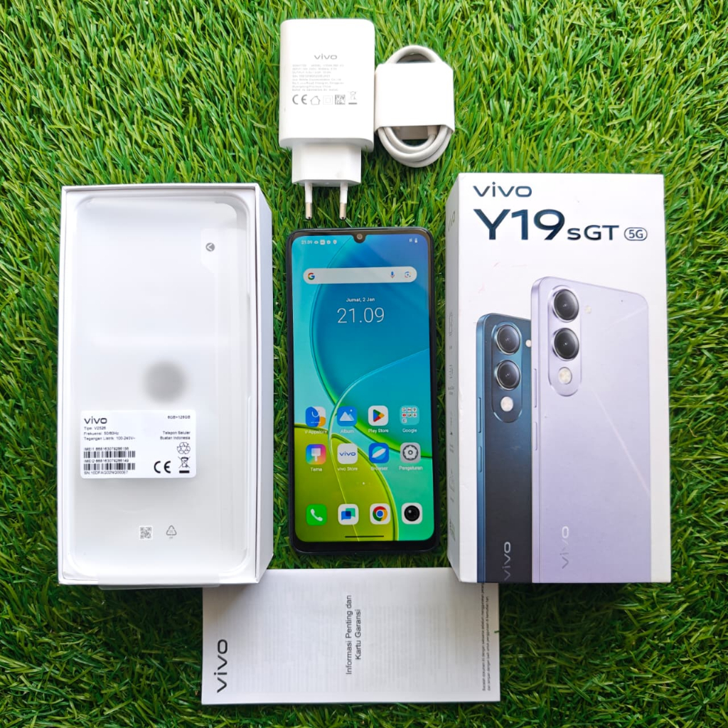VIVO Y19S GT 5G  SECOND 6/128GB HP SECOND HP SEKEN HP BEKAS HP MURAH