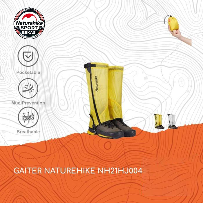 Naturehiike Sport - Gaiter / Pelindung Sepatu Hiking Camping Nh21Hj004