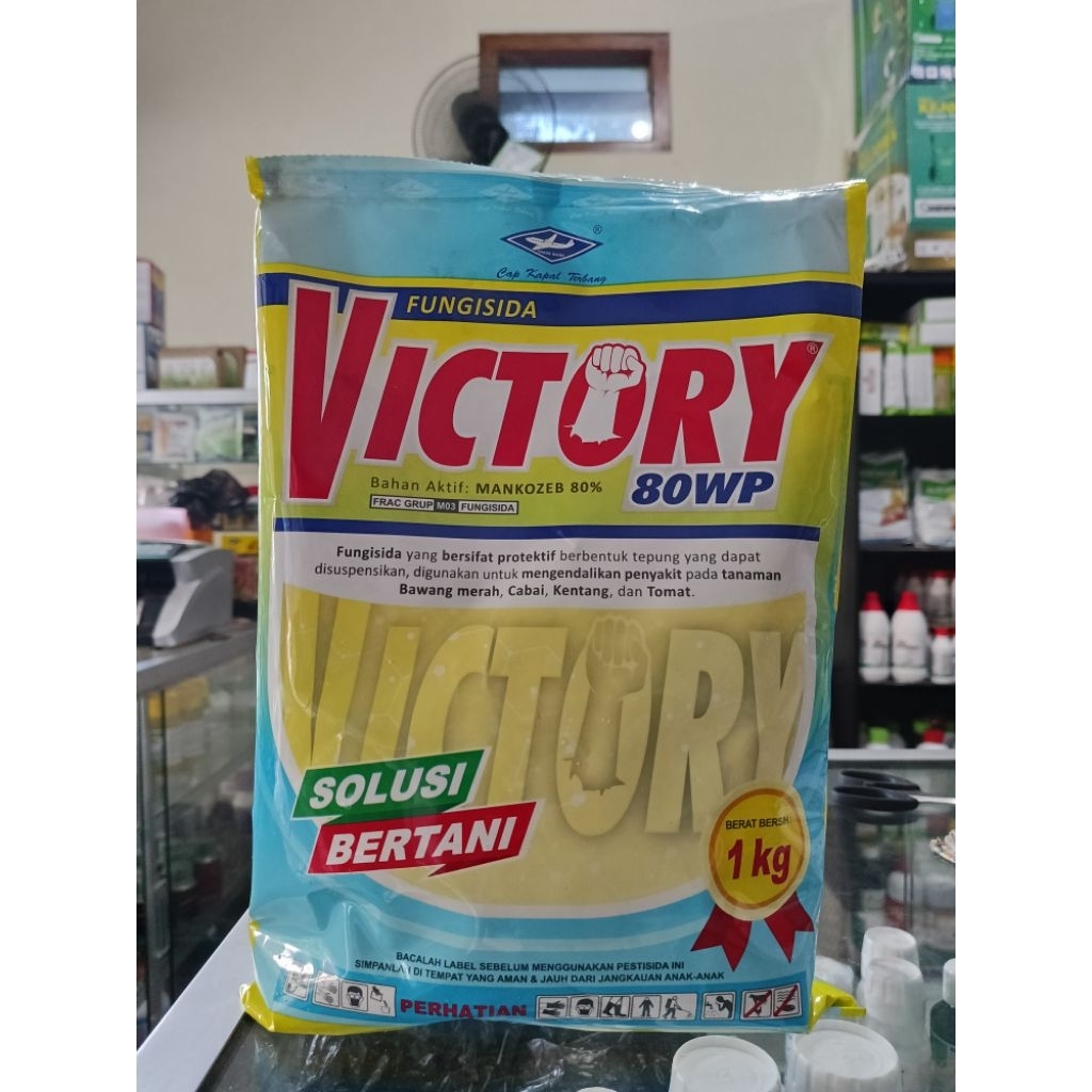 Fungisida VICTORY 80 WP Kemasan 1 KG Mancozeb PT BISI