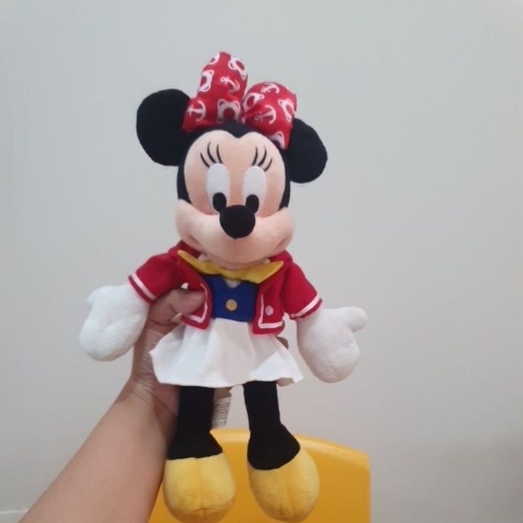 Boneka minnie mouse brand tkyo disney cruise preloved