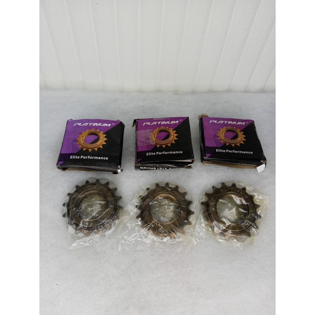 Gir belakang suara jangkrik untuk sepeda 18-20 inch BMX dam platinum single  speed 16T
