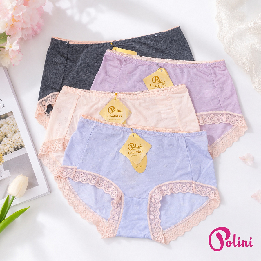 HW - Cd Celana Dalam Brief Sexy Transparan Coolmax Polini 7284