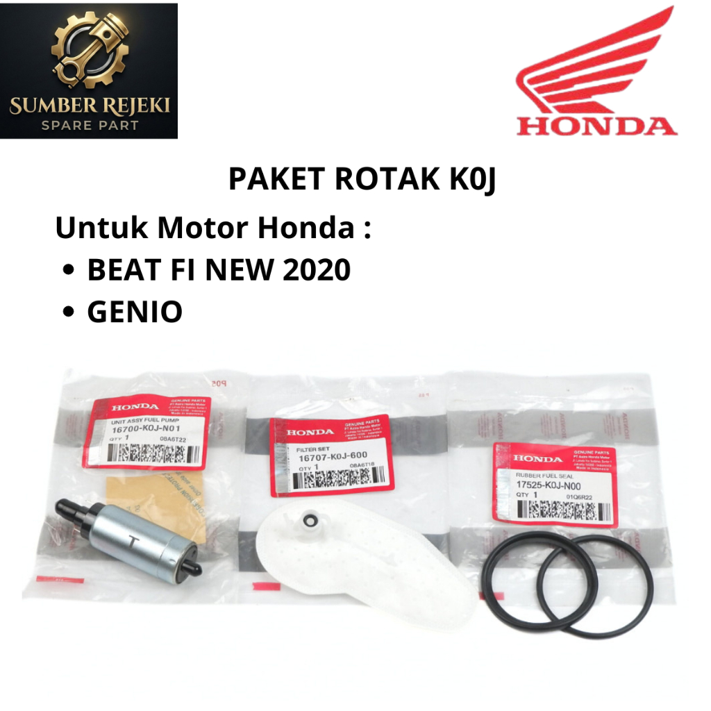 Rotak Beat fi new KOJ Komplit Ori