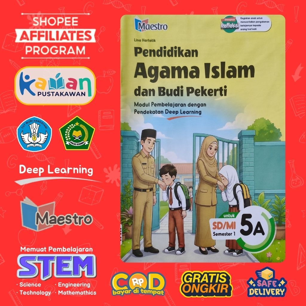 Maestro Pendidikan Agama Islam Kelas 5 SD/MI Modul Ajar