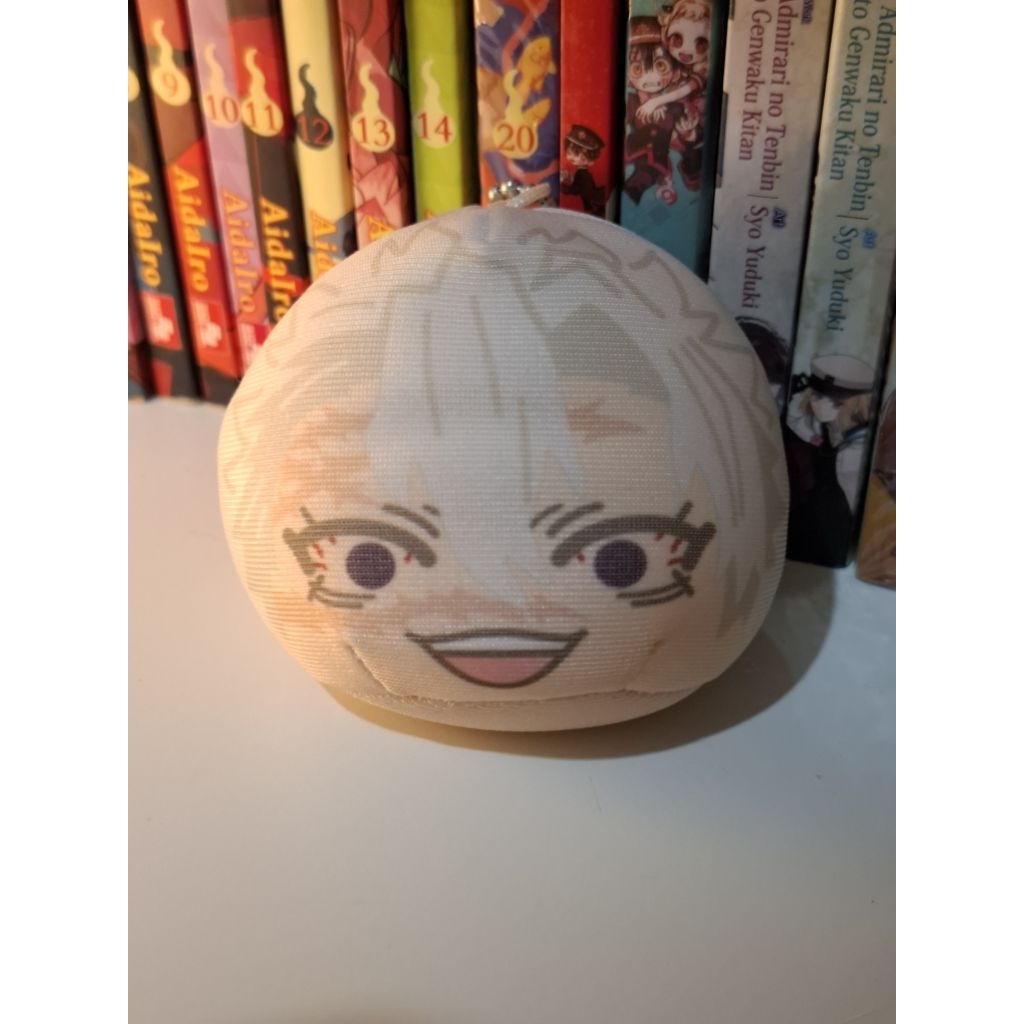Official Merch Omanjuu Niginigi Mascot Sanemi Shinazugawa Demon Slayer Kimetsu No Yaiba