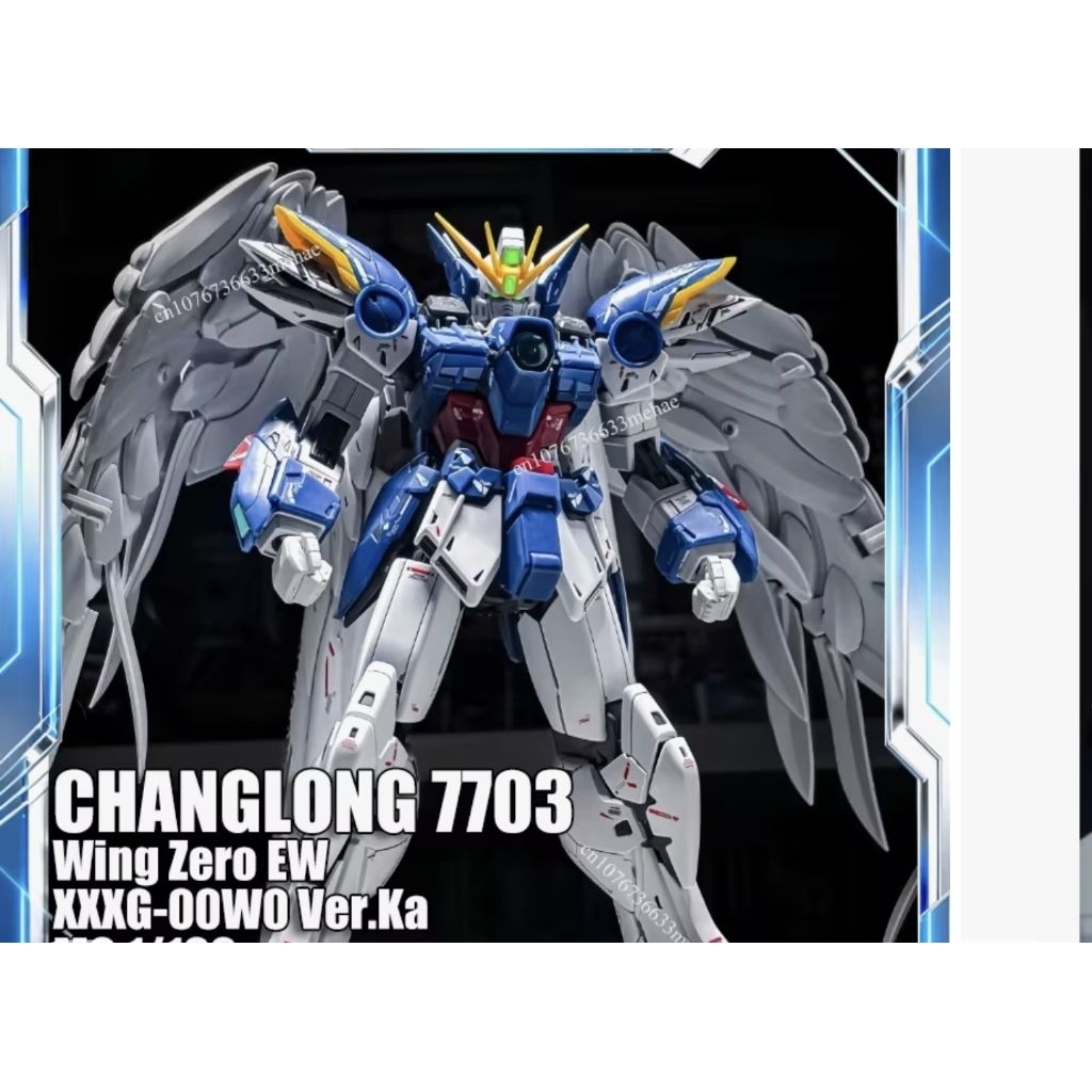 Changlong 7703 MG Wing Gundam Zero verka ver ka Ew Endless Waltz Custom 1/100 master grade bukan gao