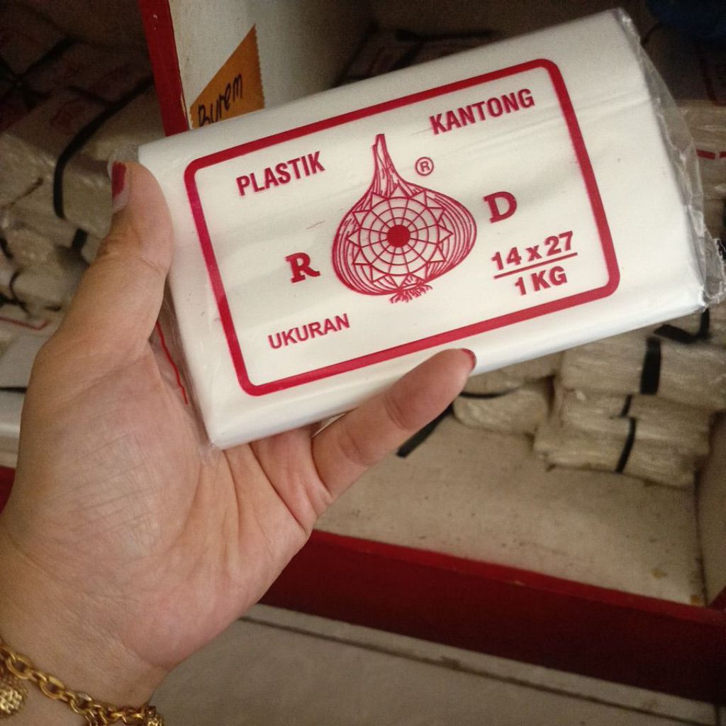 PLASTIK BURAM/PLASTIK BAWANG/PLASTIK 1KG BURAM