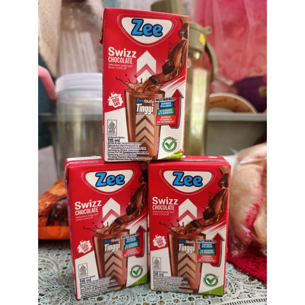 SUSU ZEE UHT COKLAT 115ML (1karton isi 40pcs)