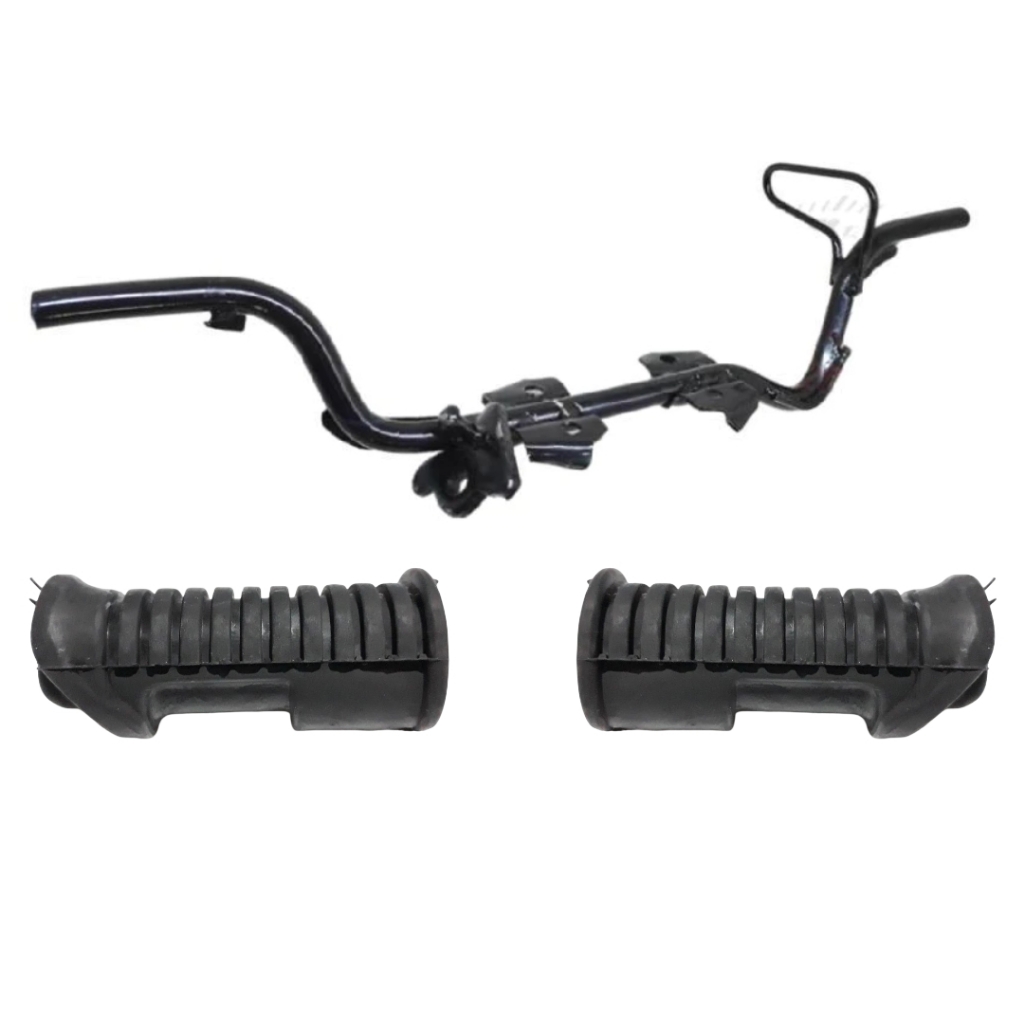 [RNDM TEBAL] BESI + KARET BARSTEP / FOOT STEP / FOOTSTEP / PIJAKAN KAKI DEPAN REVO 110 ABSOLUTE /  F