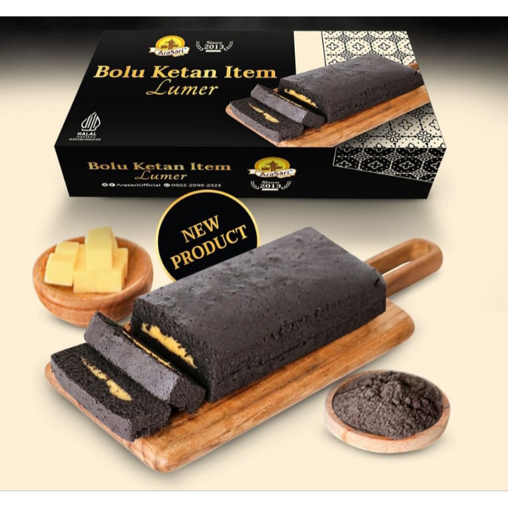 Kue Lapis Talas Bogor Arasari | Rasa Ketan Item Keju Lumer | Oleh-Oleh Khas Bogor Enak & Lembut