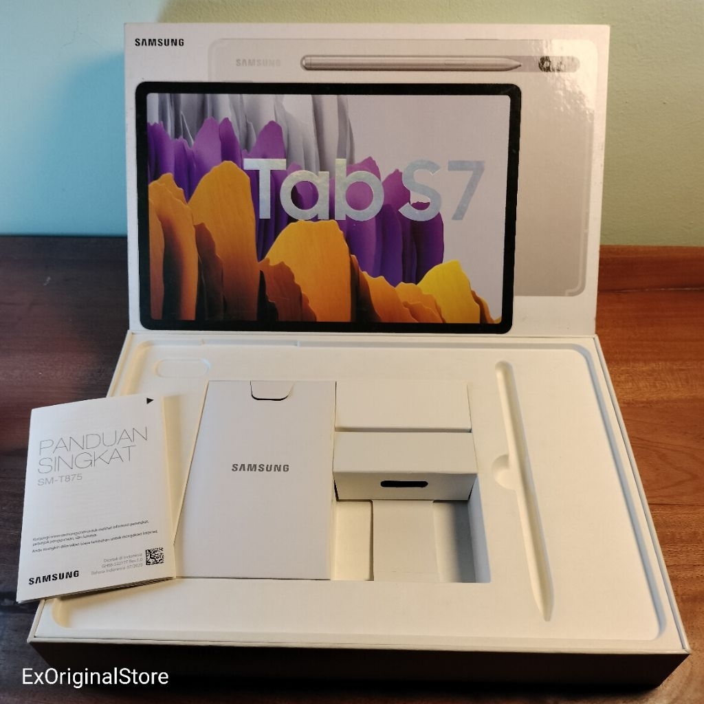 Dus Box Samsung Galaxy Tab S7 Original Copotan
