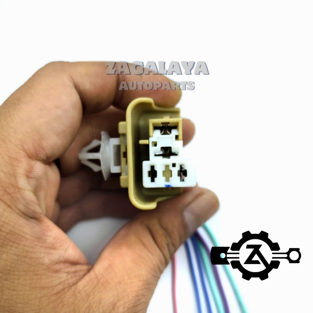 Soket Relay Kaki 4 Omron Mitsuba Denso Nais