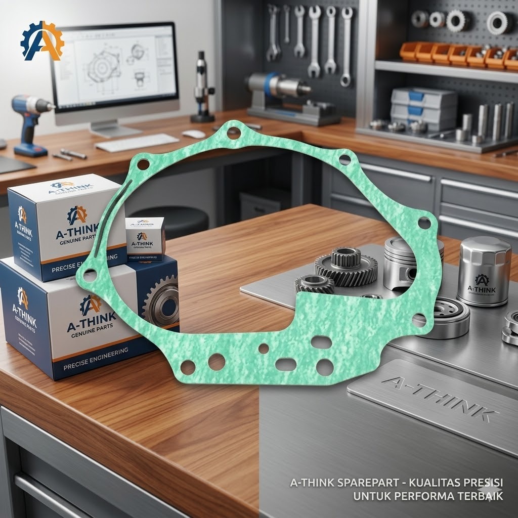 21395KVB901 Gasket Mission Case Honda BeAT eSP K25 original ahm 21395-KVB-901