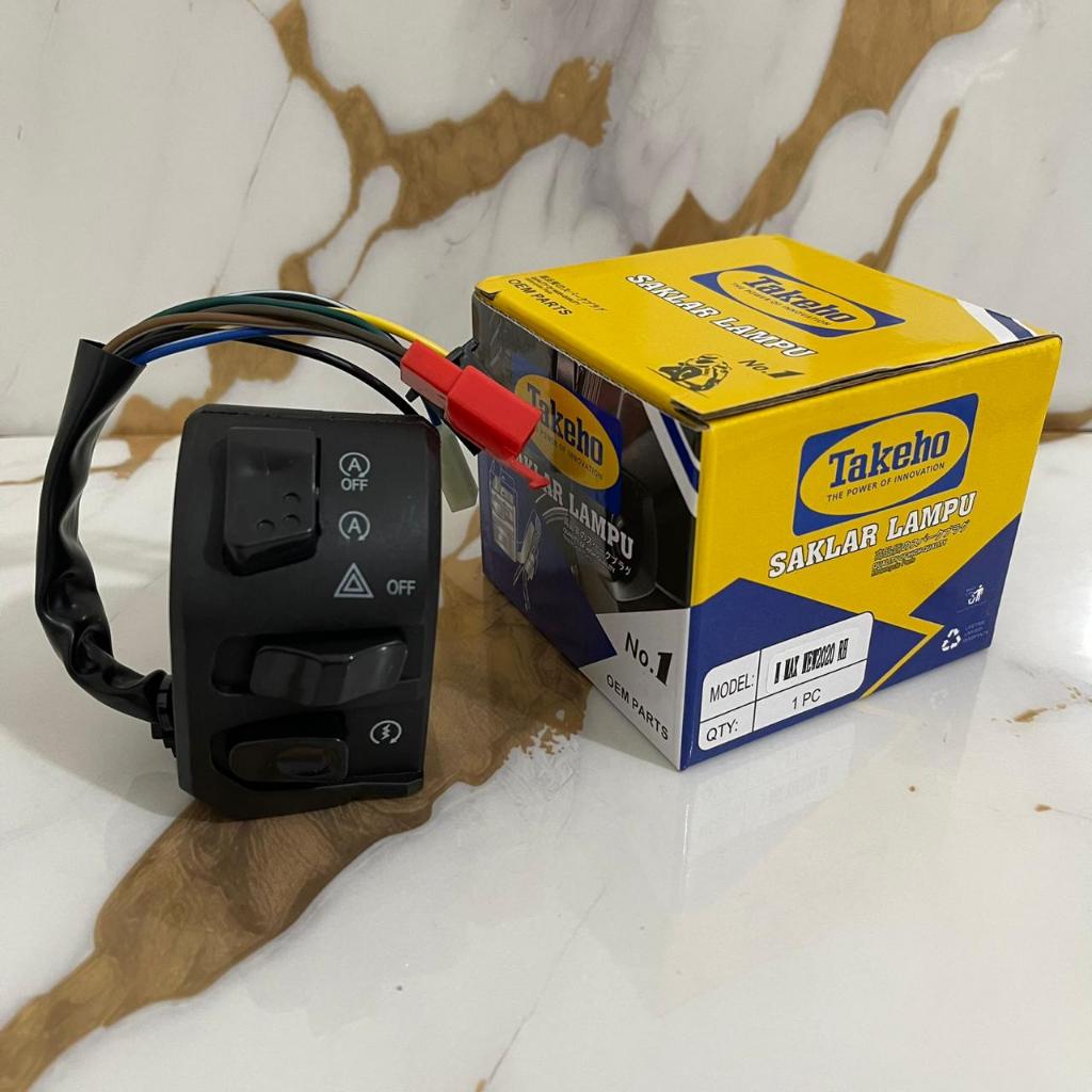 SAKLAR LAMPU RH NMAX NEW 2020 (TAKEHO)