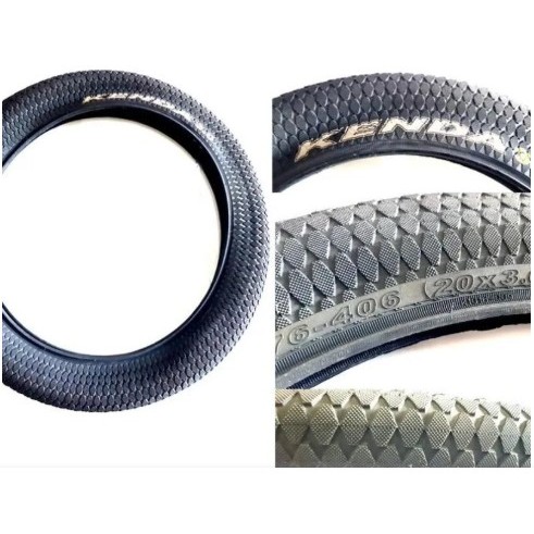 Ban Luar Sepeda BMX Jumbo Kenda 20 x 3.0 / Ban Besar Fat BMX