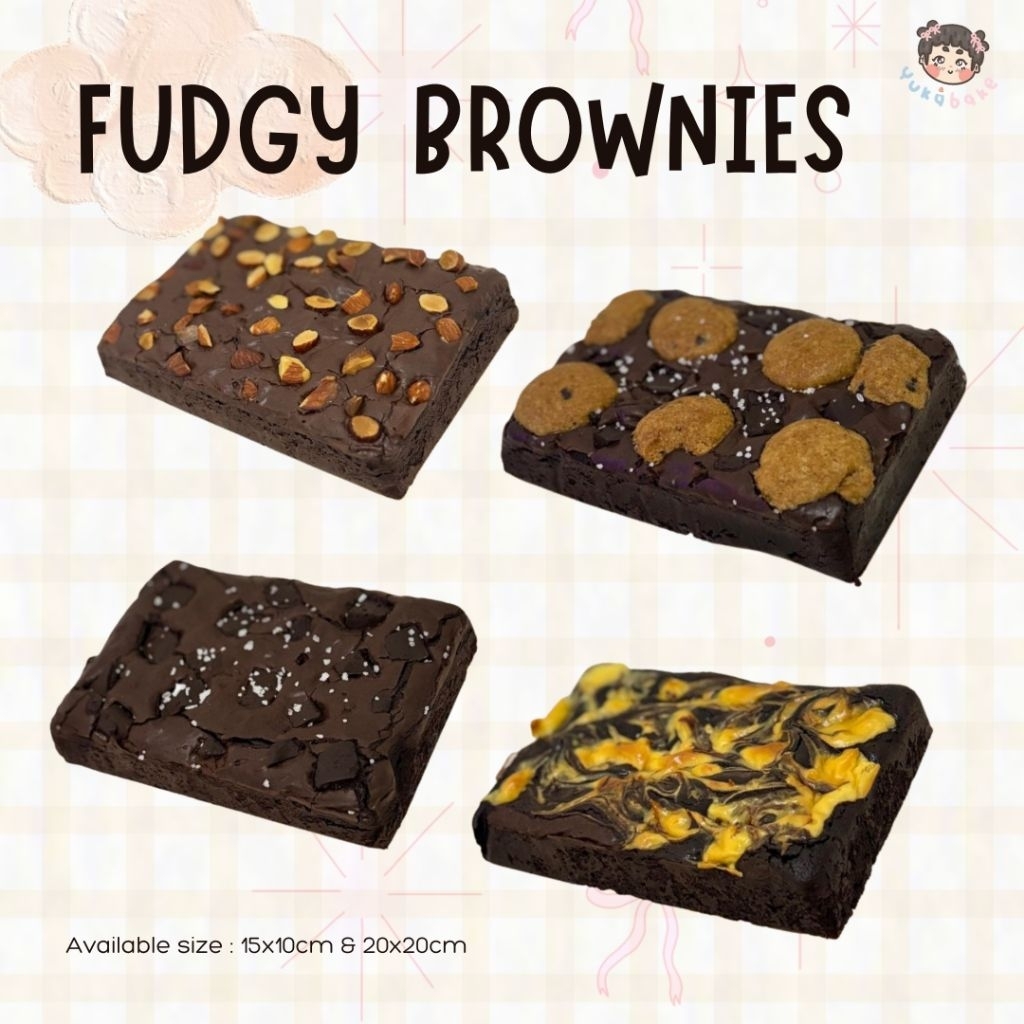 FUDGY BROWNIES (15X10)