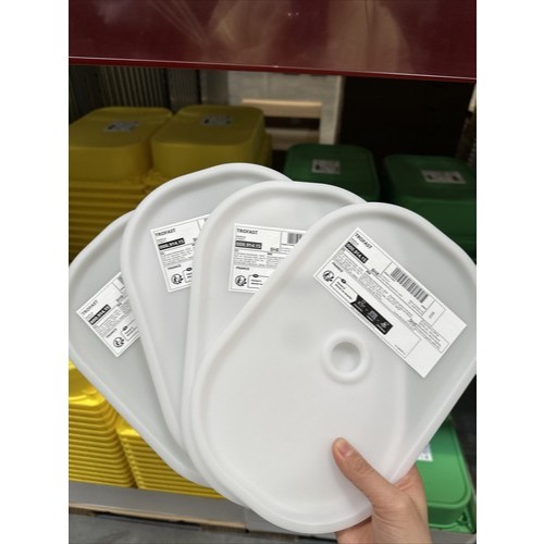 TROFAST Penutup KOTAK MAINAN / STORAGE BOX putih 20x28 cm