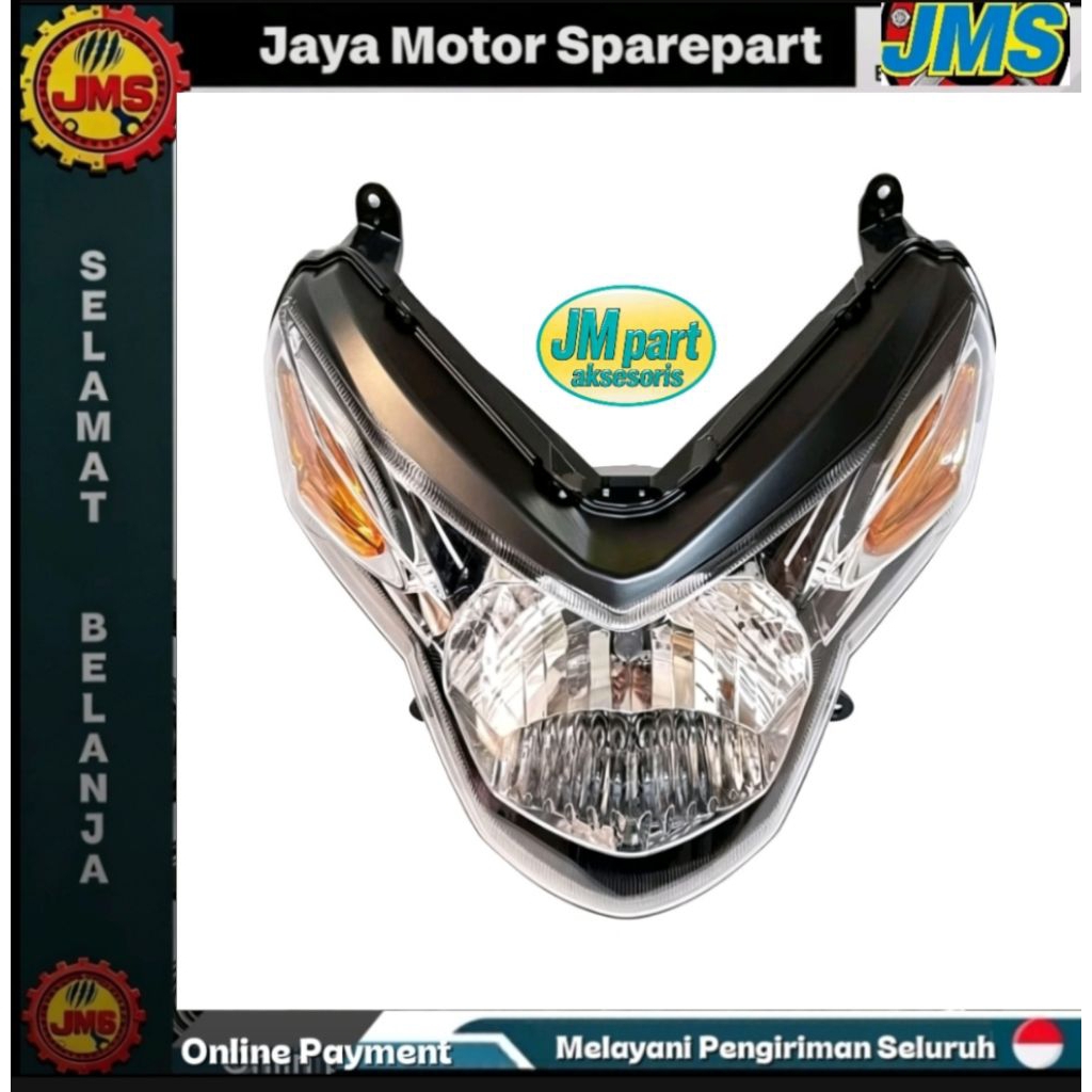 Lampu Depan Nouvo Vietnam / Vietkong – Headlamp Nouvo Z Model Vietnam Presisi PNP