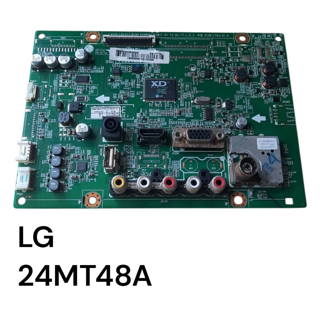 MB TV LED LG 24MT48A MAINBOARD MESIN TV LED LG