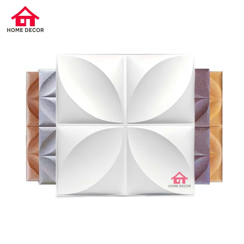 Home Decor - Wall Panel 3D PVC Kayu Wallpaper Dinding Wood Wallpanel 50X50cm A13