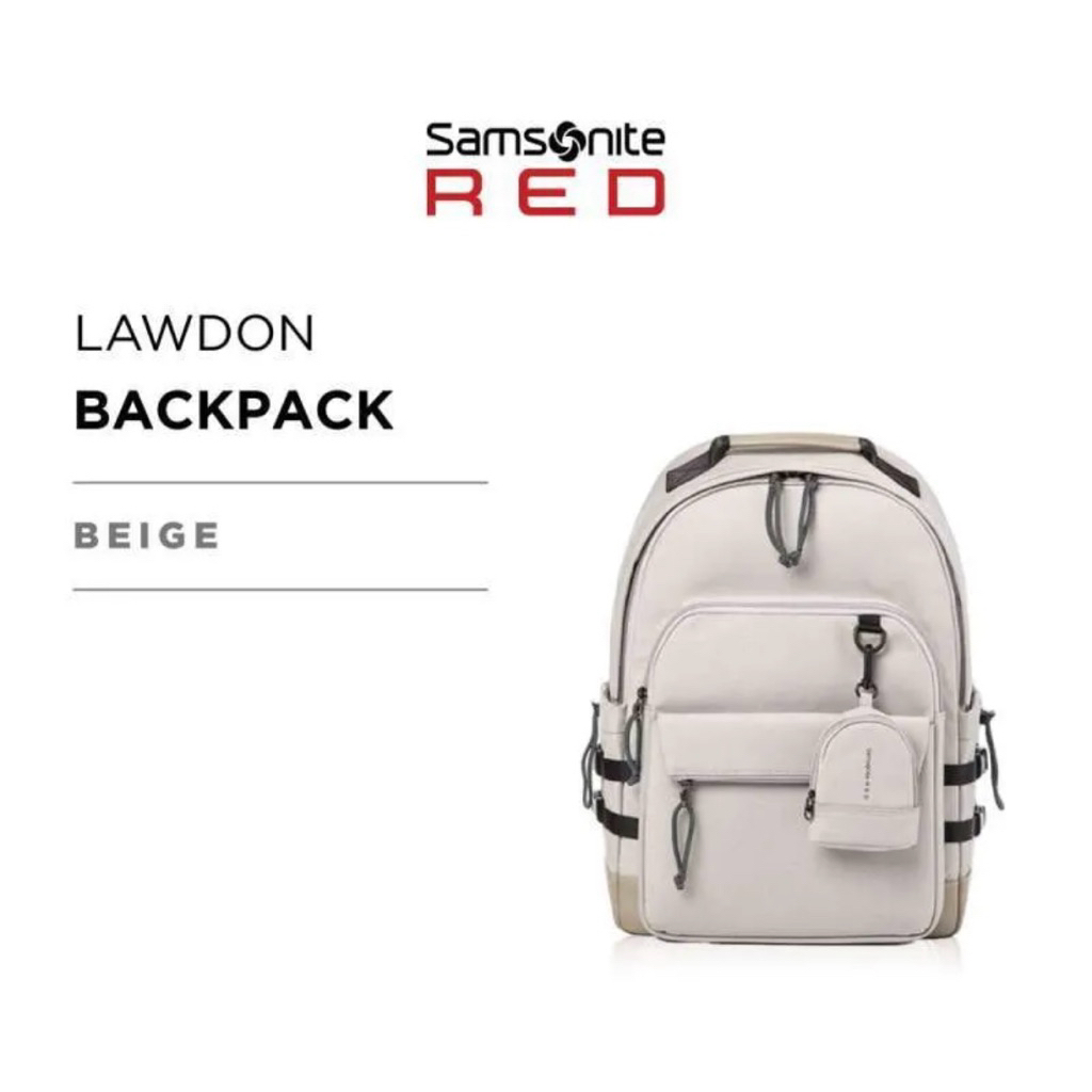 Tas Samsonite Red Lawdon Backpack Laptop 15.6inch Original