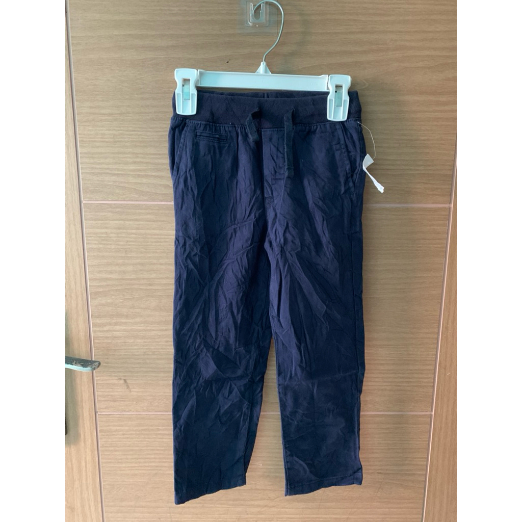 New With Tag 4-7 (Y) Celana Chinos Baby GAP Navy Anak Unisex