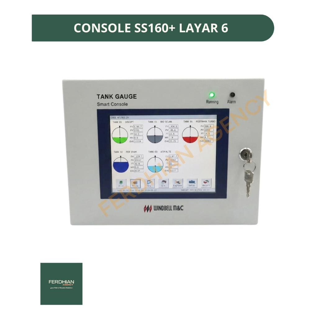 ATG Console Windbell SS 160 Plus - SP300 Telkom 100% BERKUALITAS STANDAR DIGITALISASI SPBU PERTAMINA