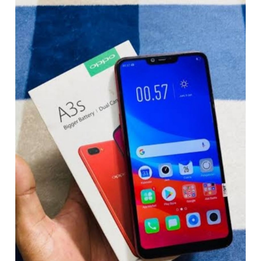 handphone oppo a3s ram6/256