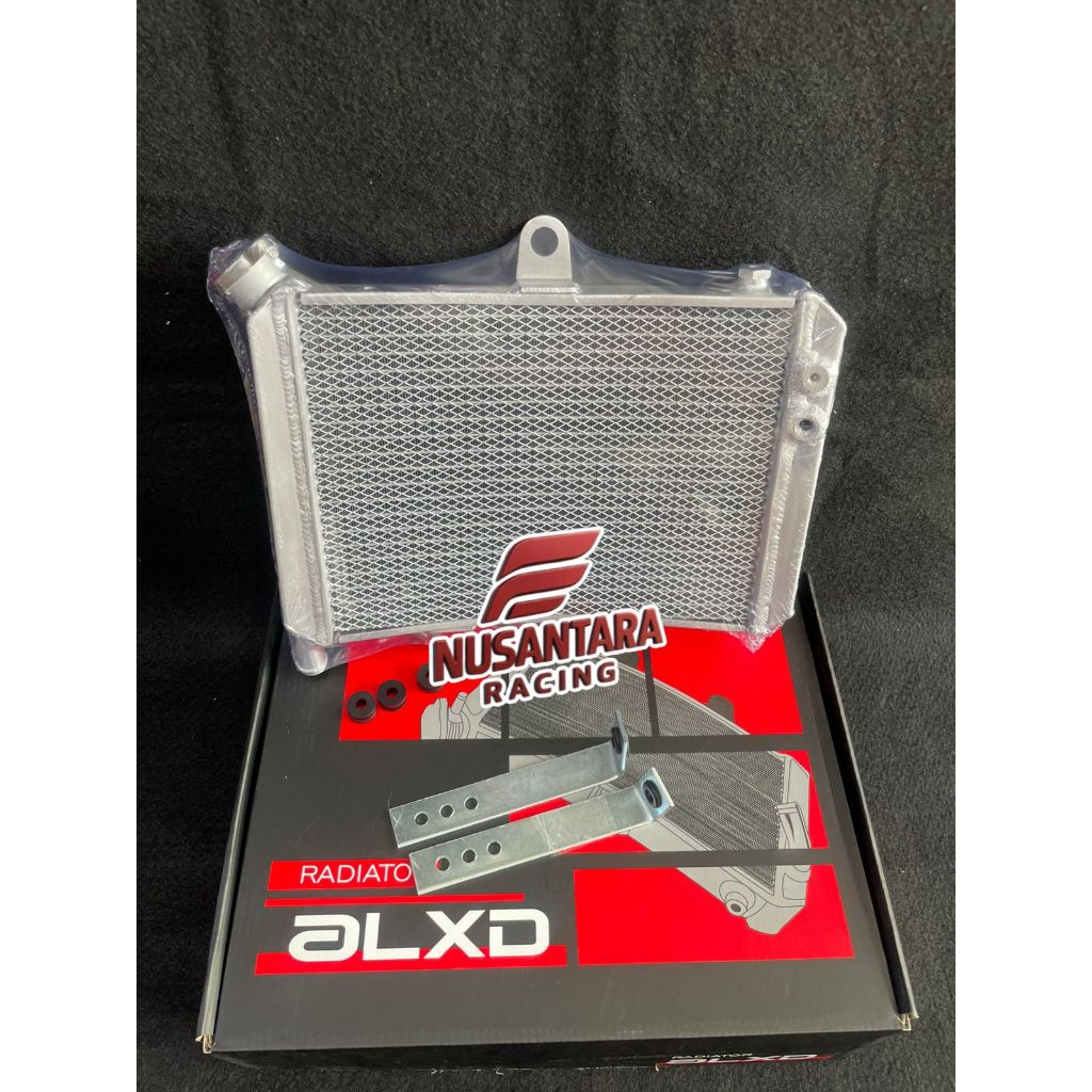 Radiator Kawasaki Ninja 150 RR Radiator Pendingin Mesin Radiator Aluminium Ninja RR Merek ALXD Racin