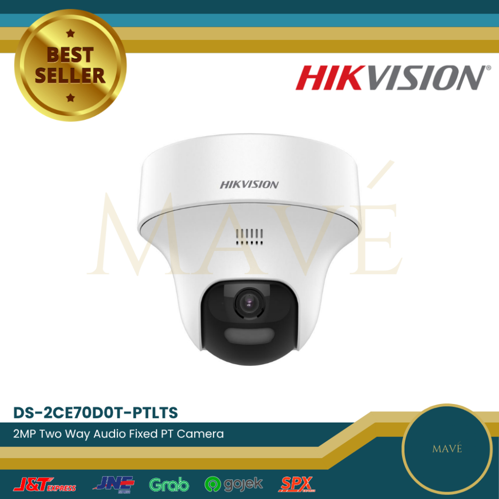 HIKVISION DS-2CE70D0T-PTLTS 2MP TWO WAY AUDIO CAMERA