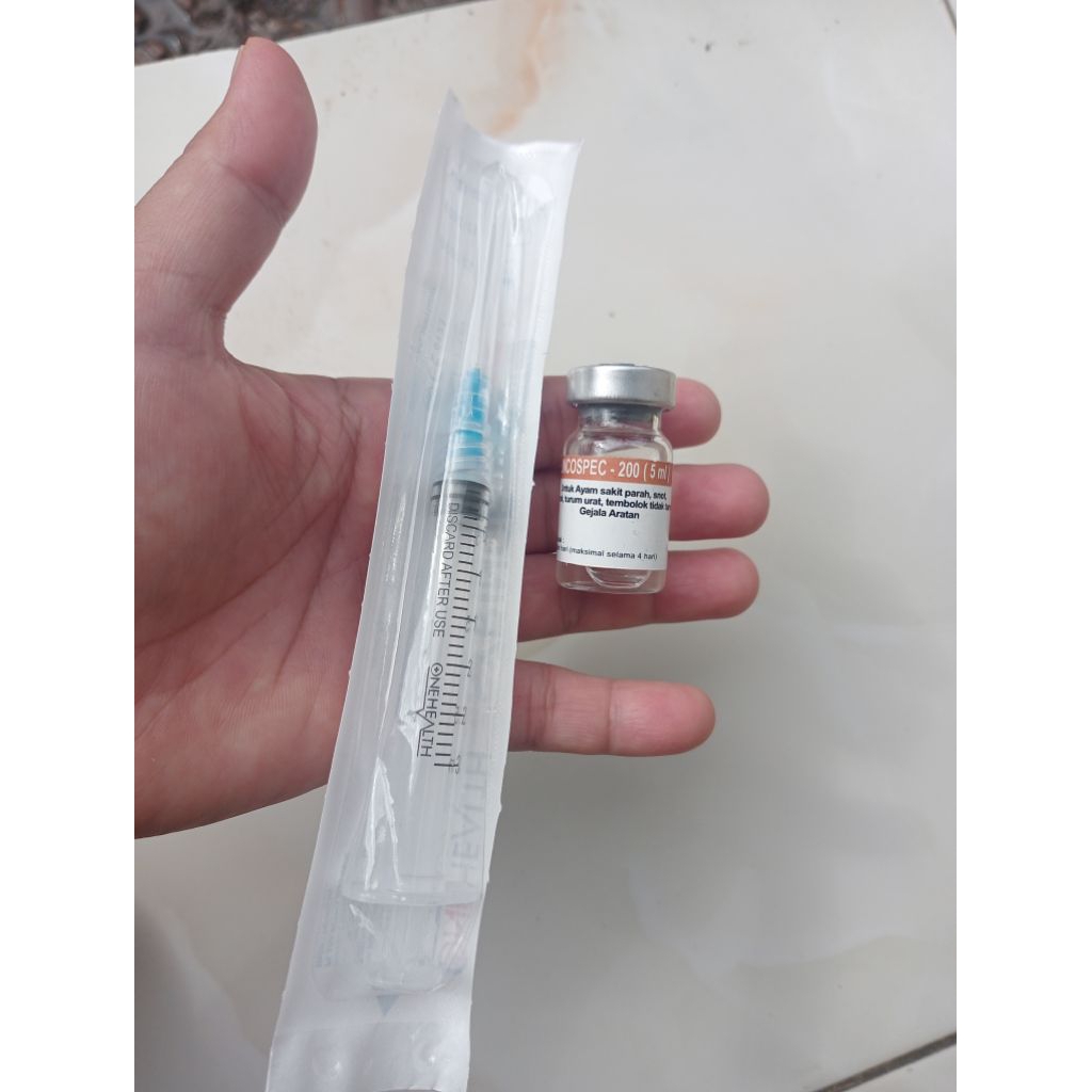 LICOSVET 200 5 ml OBAT AYAM ARATAN ,snot ngorok untuk ayam