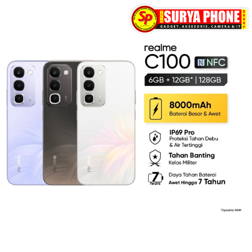 REALME C100 4G RAM 6GB / 128GB