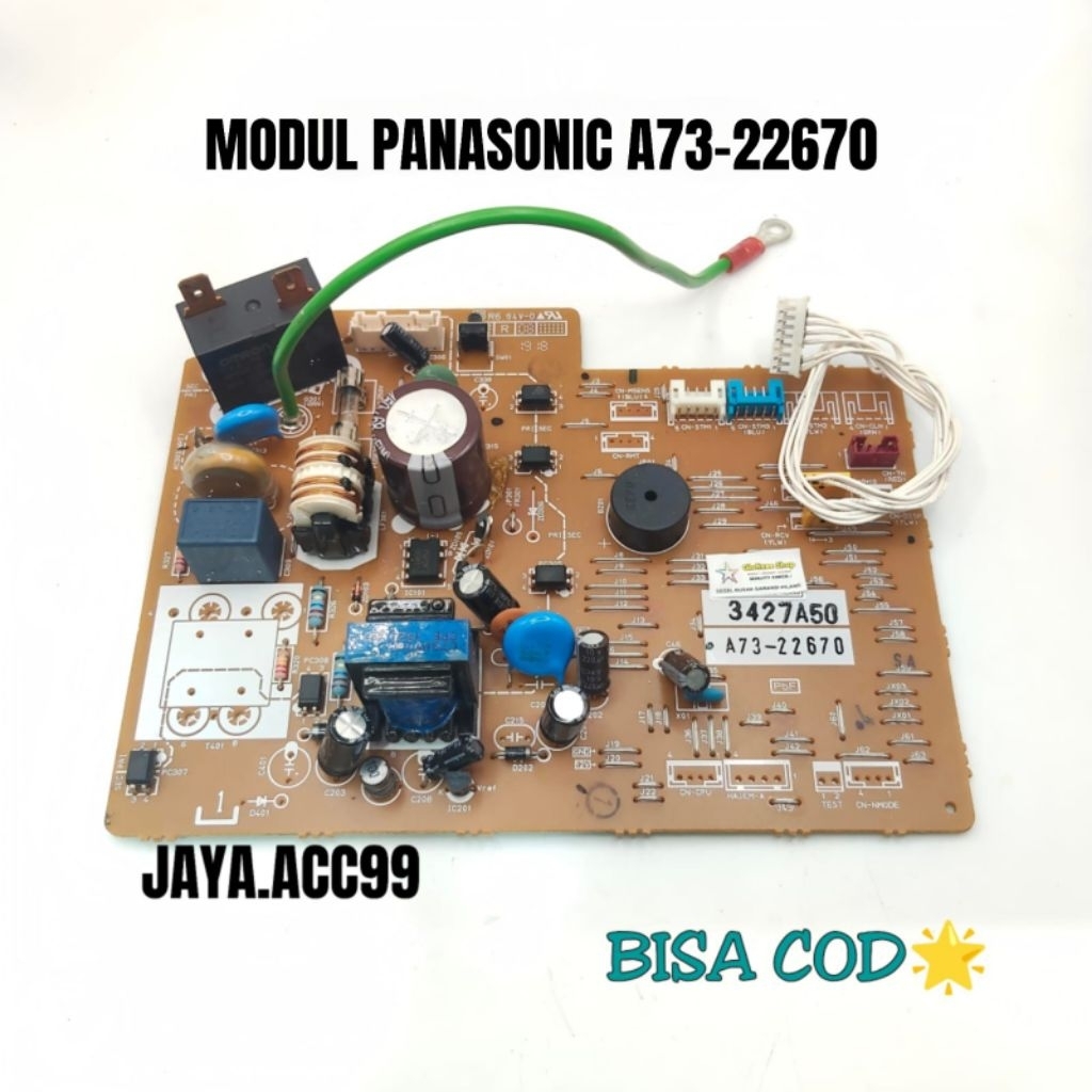 MODUL PCB AC PANASONIC A73-22670 ORIGINAL