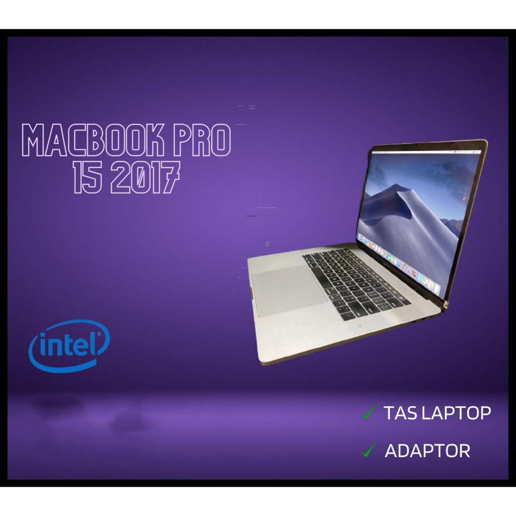 Macbook Pro 15 2017 Core i7 Ram 16GB SSD AMD Radeon Touchbar