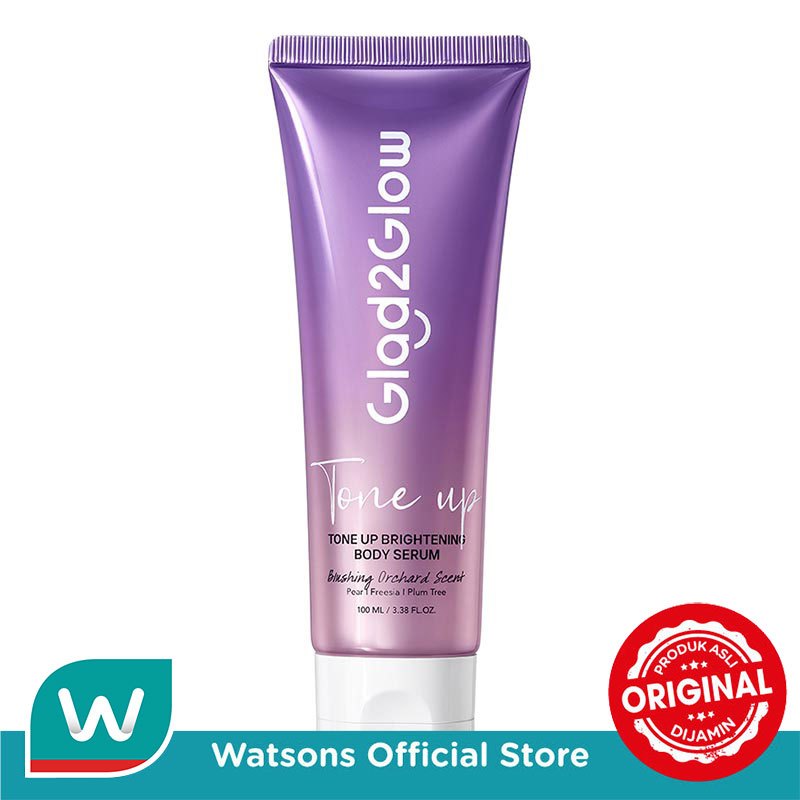 Glad2Glow Tone Up Brightening Body Serum 100ml