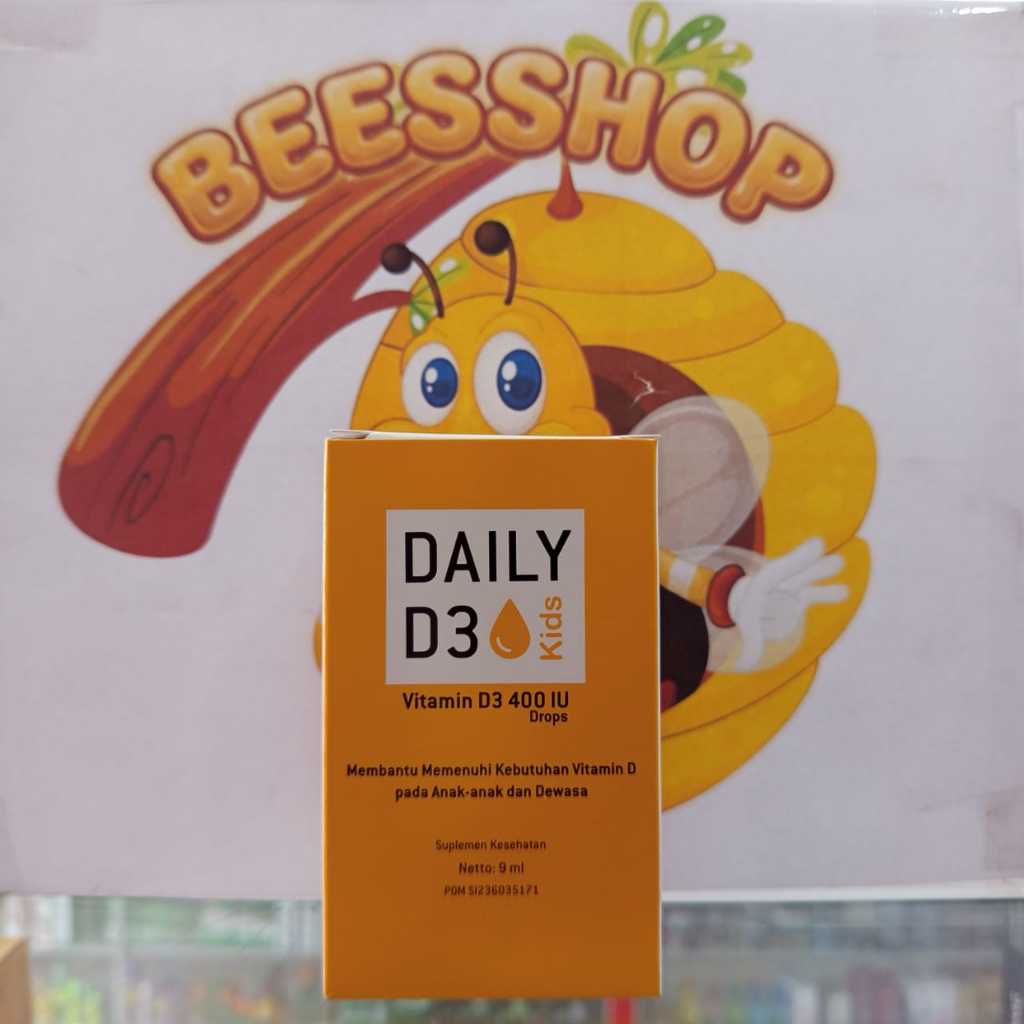 Daily D3 Kids Drop 9 Ml Botol