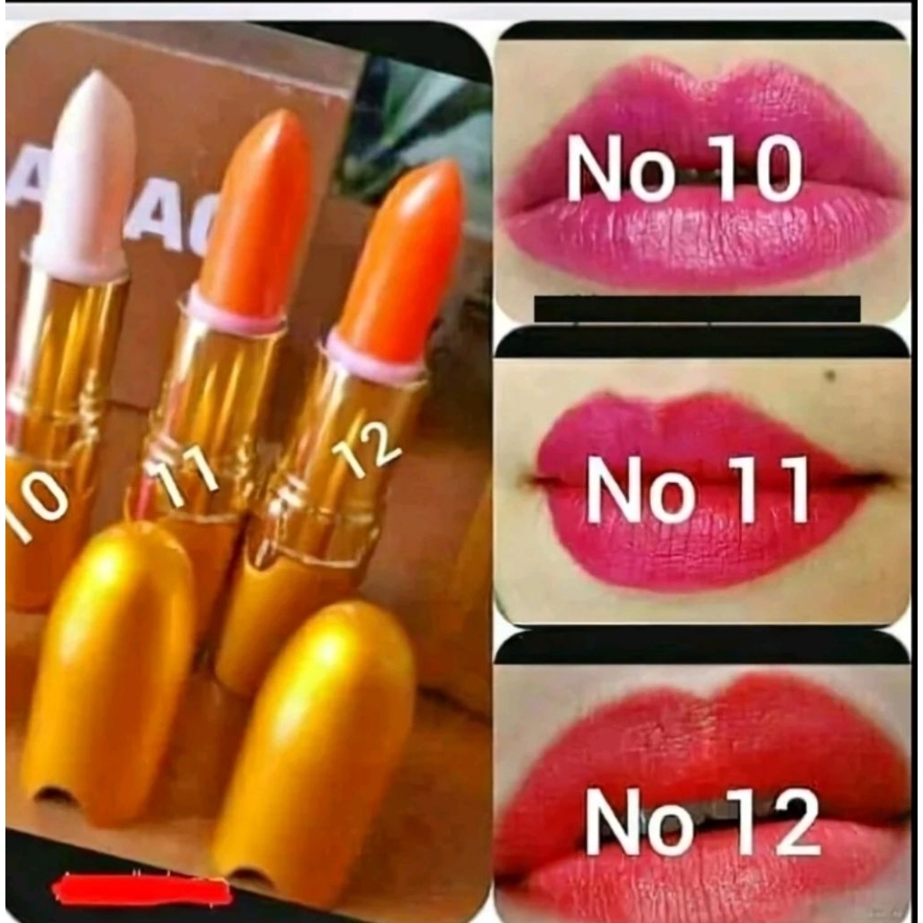 Dabao Lipstik - Lipstik Dabao Elegance Rouge Lipstik Gold BPOM Original