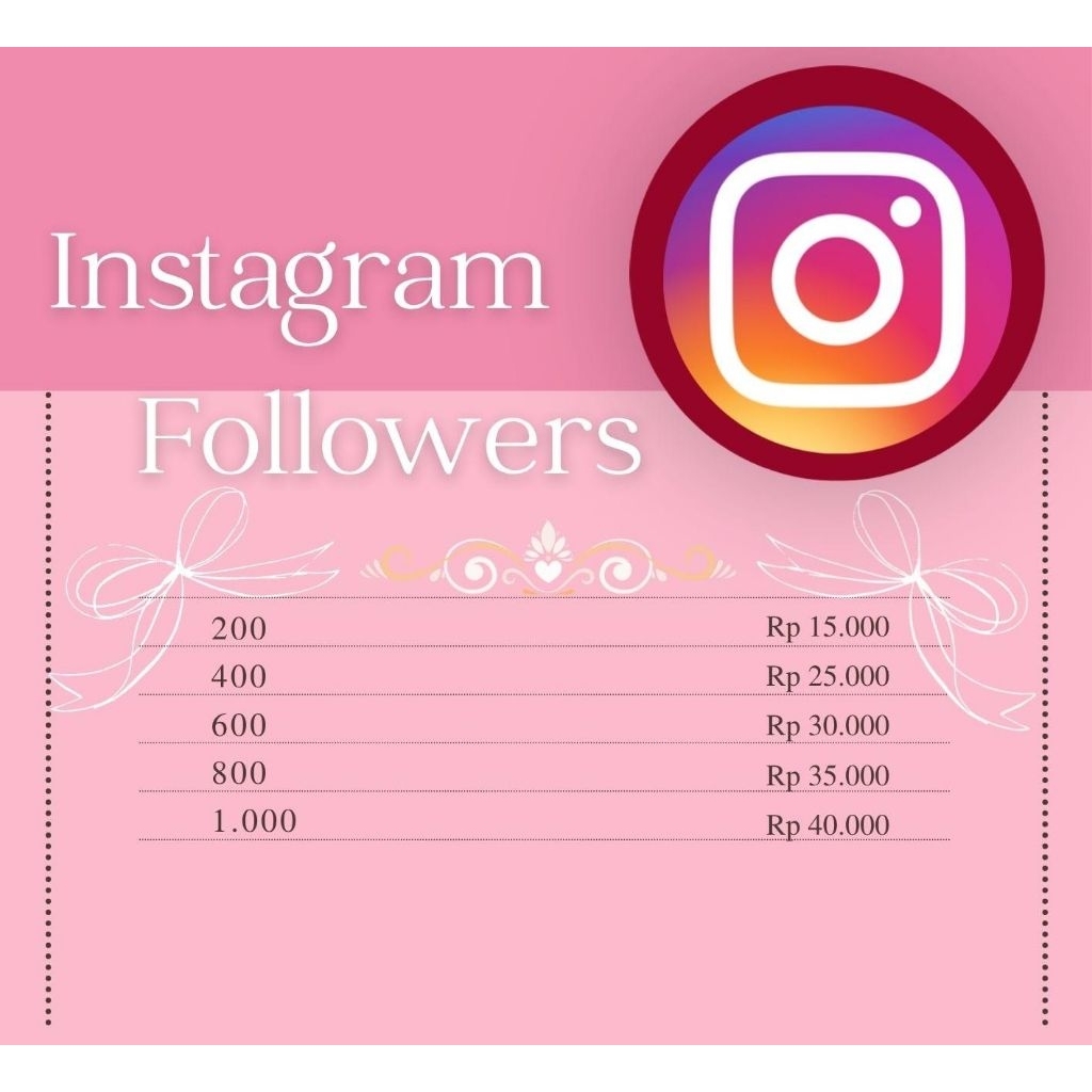 Followers Instagram Permanen