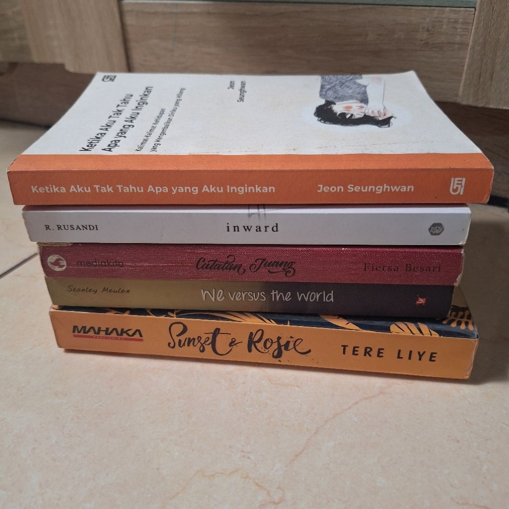 inward - catatan juang - sunset & rosie - ketika aku tahu apa yang aku inginkan - we versus the worl