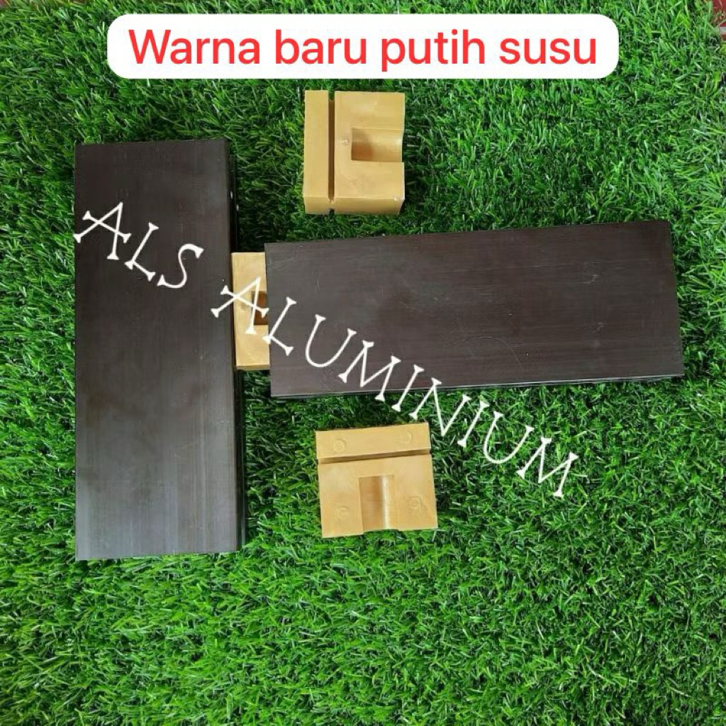 SIKU/ SPUGOT PLASTIK ALUMUNIUM TIANG YF 8CM, pintu lipat