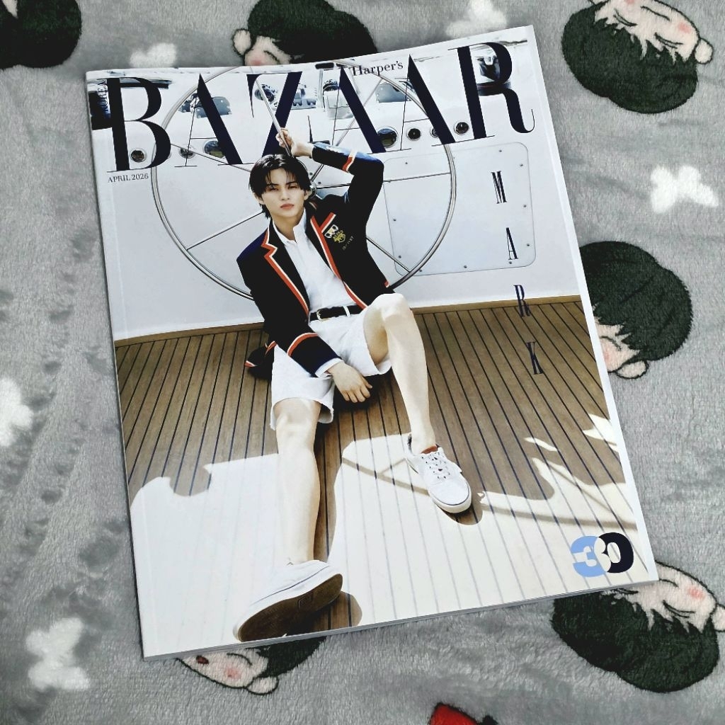 [Ready] Harper's Bazaar April 2026 Cover Mark Lee New