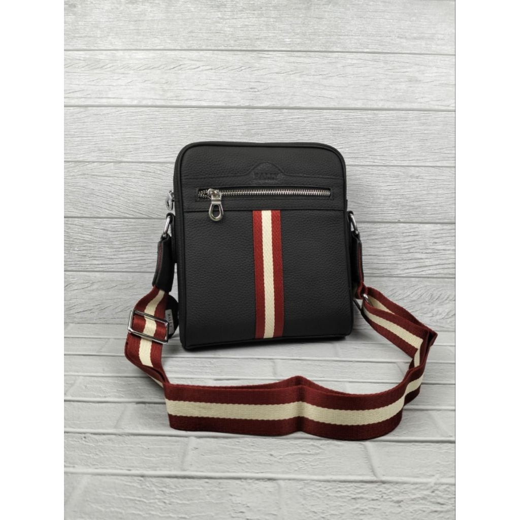 Tas selempang bally kulit asli tas slingbag