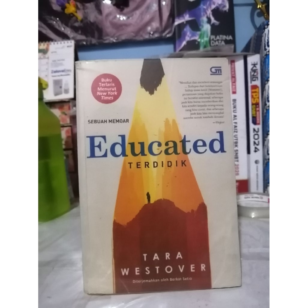 preloved novel Educated by Tara Westover