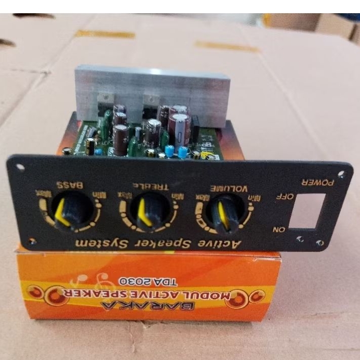 Kit aktif speaker stereo tda2030 tda 2030 ( 081 )