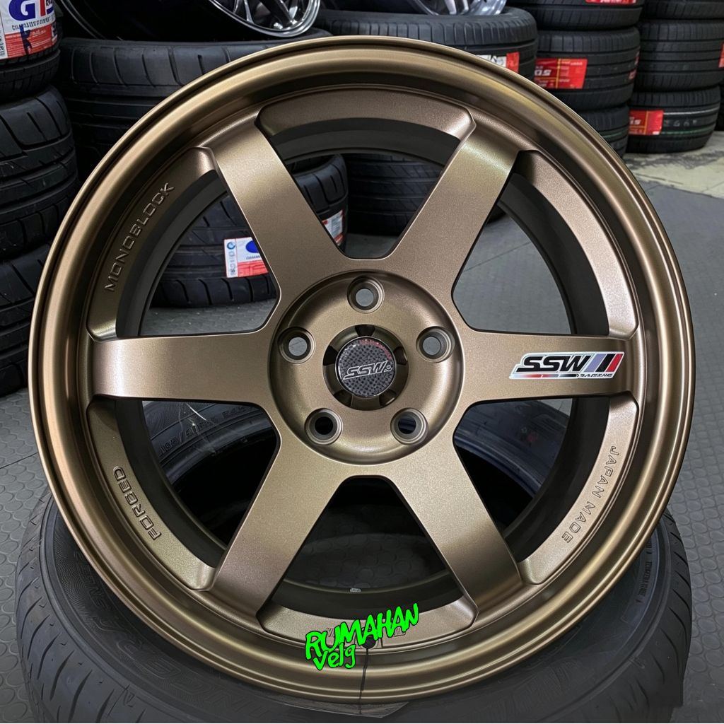 velg TE37 SSW ORIGINAL THAILAND r17 lebar 8 pcd 5X114,3 et 35 mobil ring 17 pnp mobil r17 reborn ven
