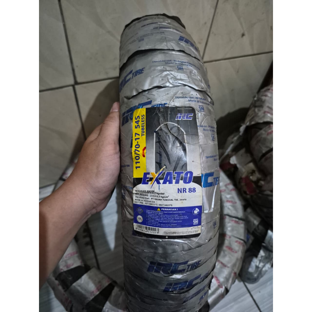 Ban motor IRC EXATO NR88 110/70-17