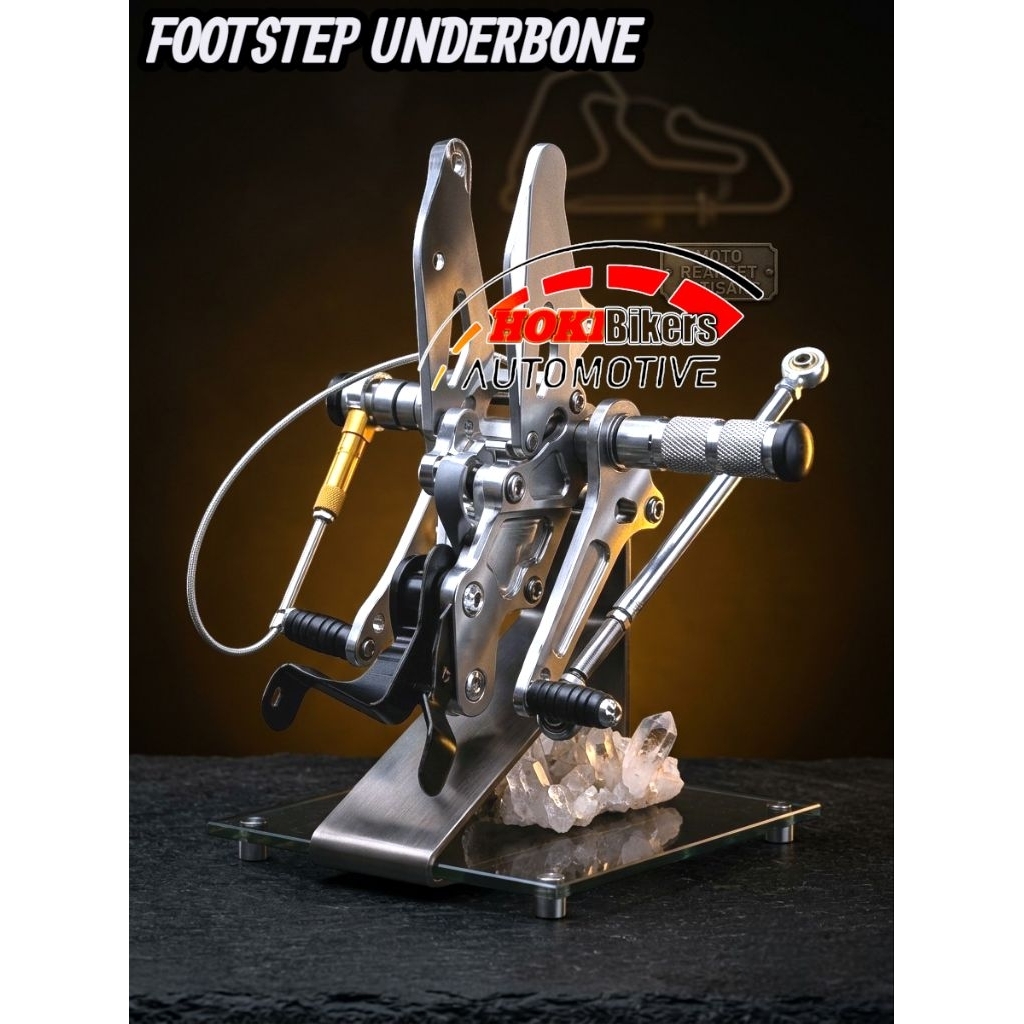 [PROMO UNDERBONE] Footstep Underbond CNC & PNP Jupiter Z1/Jupiter Z/ VegaZr/Vega New fullset Komplit
