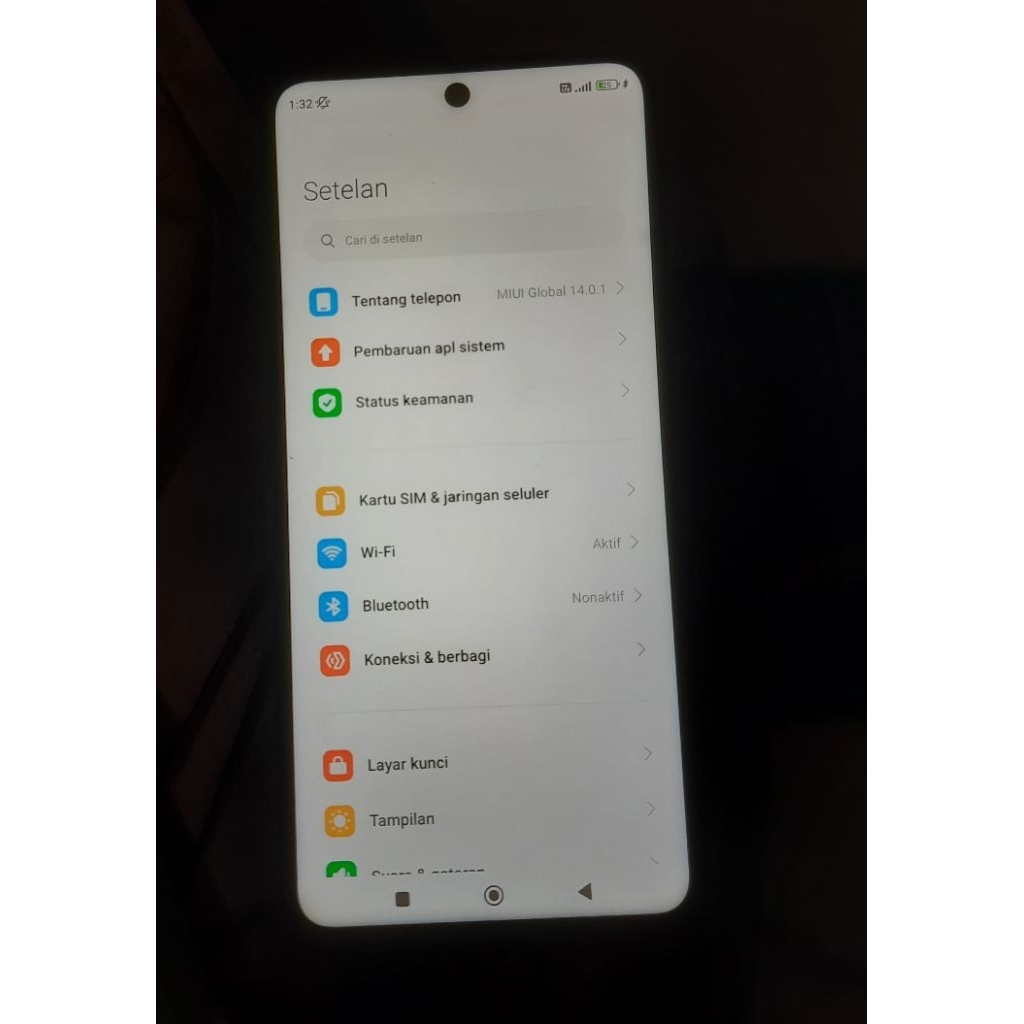 lcd redmi note 9pro ori copotan..