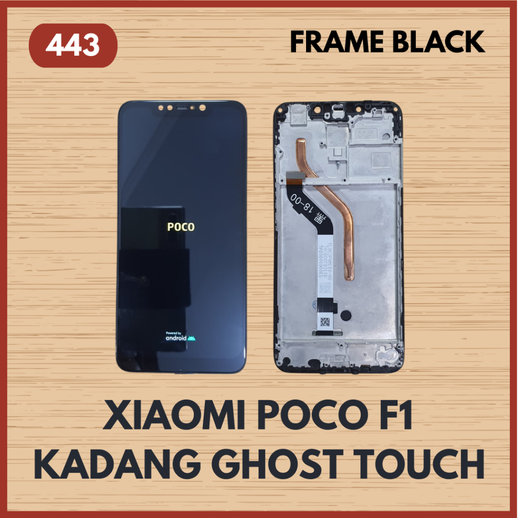 LCD FRAME XIAOMI POCO F1 ORIGINAL COPOTAN