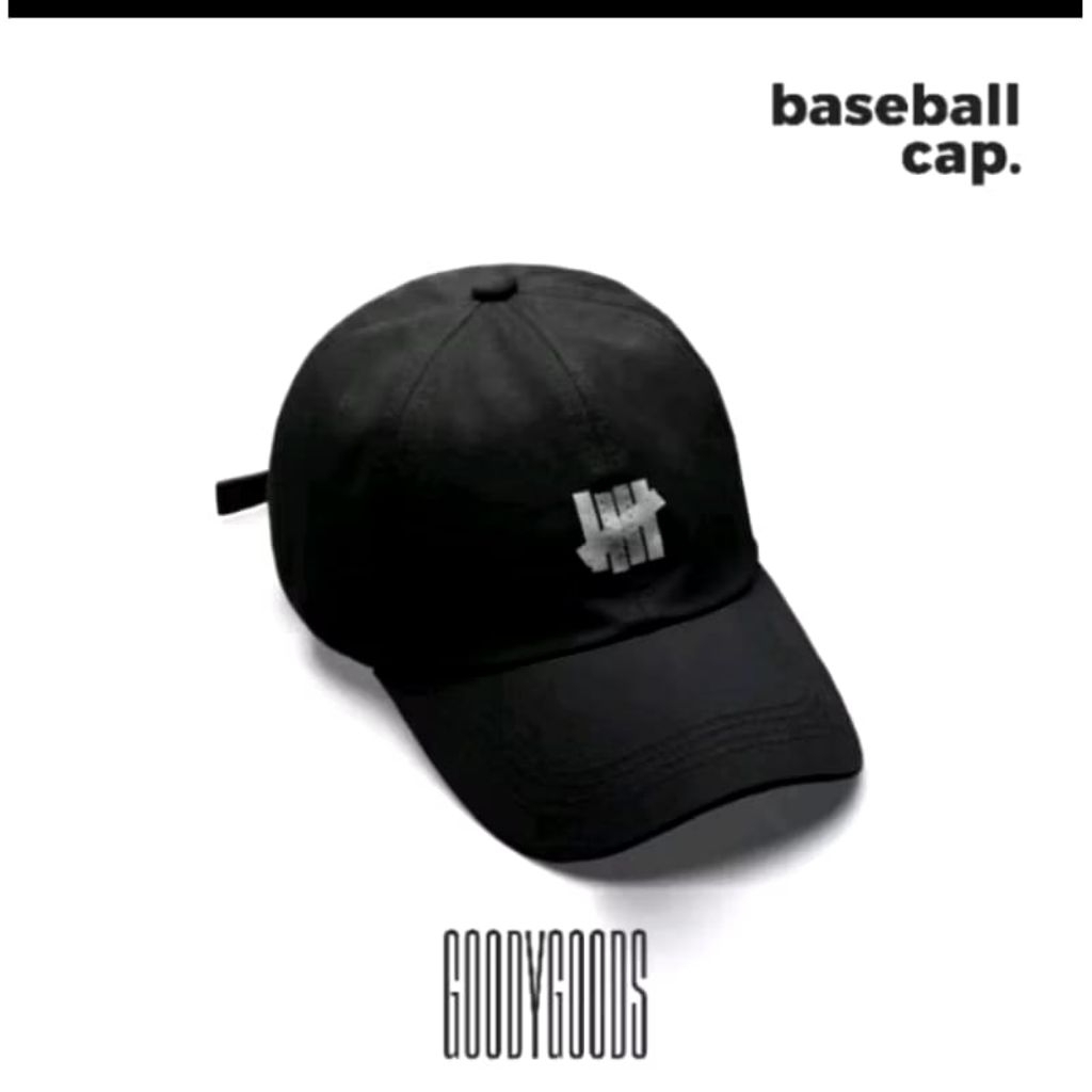 TOPI BASBELL CAPS UNISEX TOPI POLO HAT CAPS PREMIUM ORIGINAL PRIA WANITA  LOGO UNDEFEATED